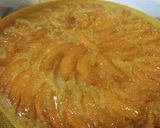 A picture of step 6 of Upsidedown Apricot Cake.