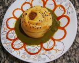 A picture of step 3 of Kheema rose.