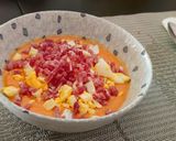 Foto del paso 1 de la receta: Salmorejo de Mango a la Mambo de Cecotec