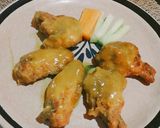 Foto del paso 7 de la receta: Alitas de pollo en salsa habanero con mango. #Freir1