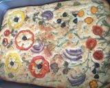 A picture of step 14 of Focaccia bread.