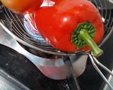 A picture of step 5 of Muhammara.