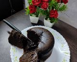 एगलैस चॉको लावा केक (eggless choco lava cake recipe in Hindi) रेसिपी चरण 5 फोटो