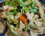 白菜滷(全素)的食譜步驟9照片
