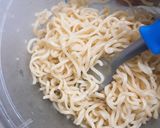 A picture of step 11 of IndoBalls - Indomie Stir Fry and Meatballs #pacemakers.