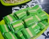 Foto langkah ke 7 dari resep Bolu Kukus Pandan.