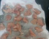 A picture of step 1 of Chicken Nuggets.