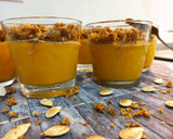 Foto del paso 9 de la receta: Panna cotta de calabaza con crujiente de avena y galletas 🎃🥄