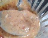 A picture of step 1 of Shami burger.