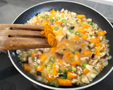 Foto del paso 7 de la receta: Arroz meloso y vegano de calabaza