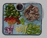 Foto langkah ke 1 dari resep Tumis Tongkol Cabai Hijau.
