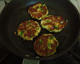 A picture of step 3 of Corn paneer tikki.
