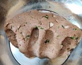 A picture of step 4 of Ragi Roti..