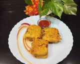 A picture of step 5 of Paneer Pakora in Air fryer.