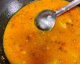 पूरी आलू, मीठे चावल और पुदीना रायता रेसिपी चरण 8 फोटो