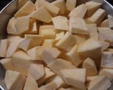 A picture of step 1 of Rutabaga with Ham.