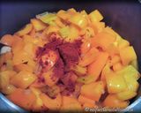 Foto del passaggio 1 della ricetta Crema di Peperoni con Moscardini Croccanti