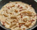 Foto del paso 5 de la receta: Macarrones integrales con cardo
