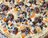 Une image de l'étape 3 de Tarte butternut et champignons fantôme 👻🎃.