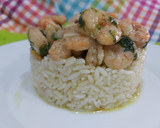 Foto del paso 3 de la receta: Tartar de arroz con gambas al ajillo🦐