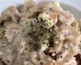 Foto langkah ke 6 dari resep Pasta Creamy Farfalle Kembang Kol cocok untuk diet.