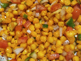 Corn chaat