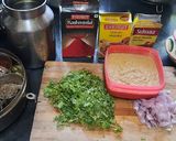 A picture of step 1 of Misal pav.