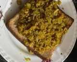 A picture of step 3 of Leftover Nutrela grilled sandwich.