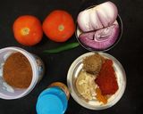 A picture of step 1 of Rajma Masala - Punjabi Style.