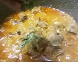 A picture of step 9 of Mutton Masala.