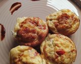Foto del paso 3 de la receta: Muffins salados keto para tus almuerzos