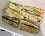 Une image de l'étape 5 de Aubergines chinoises et courgette ronde marinées grillées.