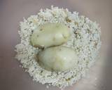 Falari samak rice balls in hari chutney recipe step 4 photo