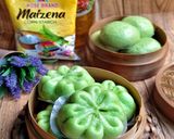 Foto langkah ke 11 dari resep Bakpao Pandan isi Selai Nanas dan Selai Coklat (No Mixer).