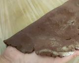 A picture of step 5 of Pinwheel Cookies 😍😍.