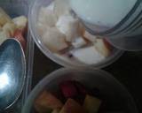 Cara Membuat Mix Fruits cheese milk 3