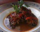 Foto langkah ke 8 dari resep Ikan Asap Kecap Pedas.