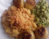 Foto del paso 9 de la receta: "Arroz con zanahoria"🍚🥕, puré de aguacate🥑 y papa criolla🥔!!!
