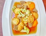 Foto langkah ke 4 dari resep Sapo Tahu Simpel.