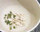 A picture of step 2 of Bread Dahi Vada.