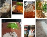 A picture of step 5 of Paneer fried rice.
