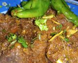A picture of step 14 of Smoky Beef Karhai.