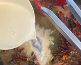 Φωτογραφία βήματος 5 της συνταγής Κοτόπουλο Με Κρεμώδη Σάλτσα Από Λιαστή Ντομάτα Και Σπανάκι