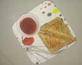 A picture of step 9 of Without bread Vegetable  Grilled Toast Sandwich.