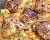 Une image de l'étape 10 de Poulet mariné aux épices.