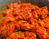 A picture of step 6 of Spicy naga chicken.