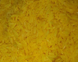 A picture of step 1 of Curry jollof rice.
