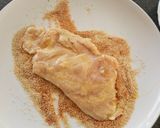 A picture of step 2 of Crispy Chicken Alfredo Penne Pasta.