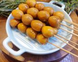 Foto langkah ke 6 dari resep Sate Telur Puyuh.