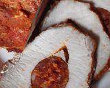Kolbásszal töltött karaj recept fázis 5 fotója